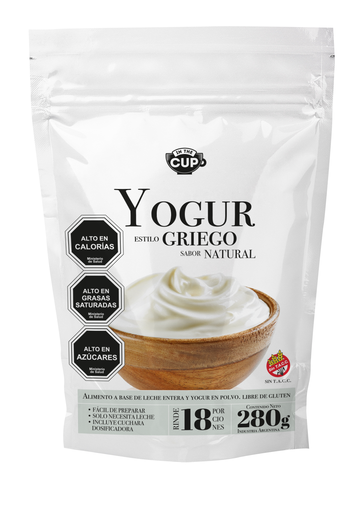Yogur en Polvo In The Cup